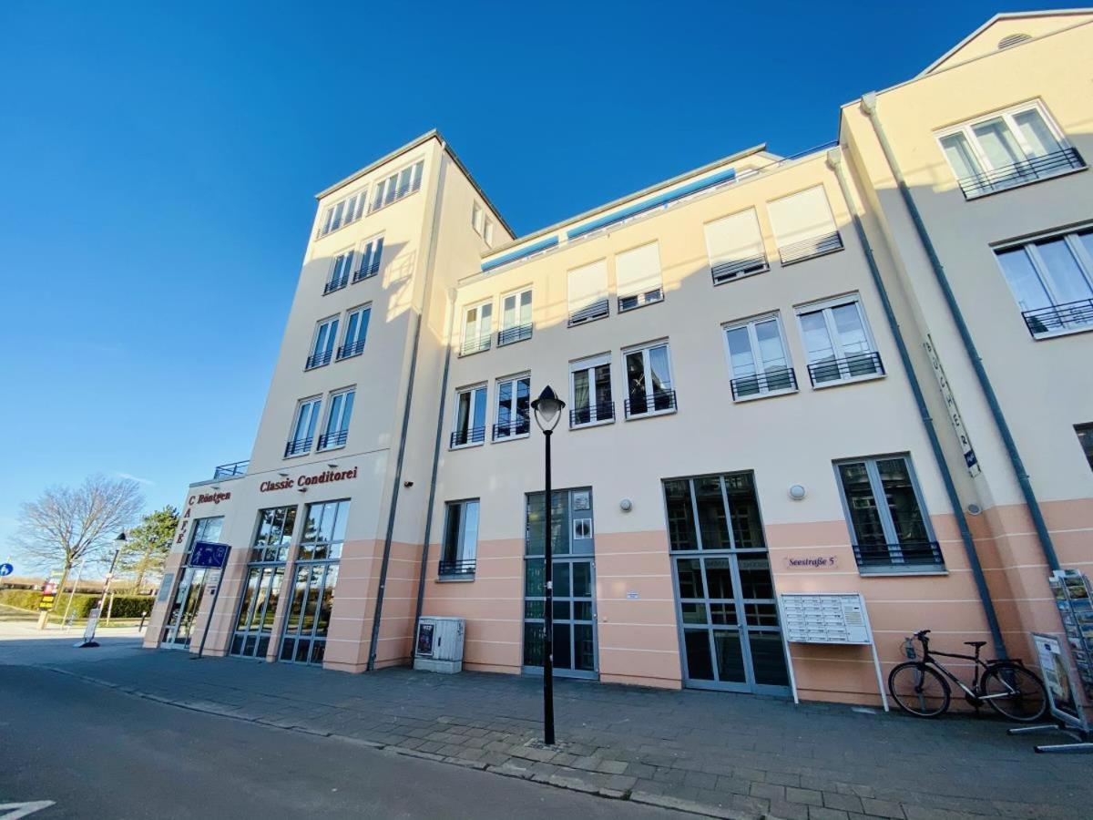 Ferienwohnung Seaside, direkt an der Promenade Rostock Exterior foto